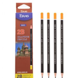 Eras chì gỗ sơn đen 2B E601