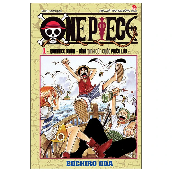 One Piece - Tập 1 - Romance Dawn - Bình Minh Của Cuộc Phiêu Lưu - Bản Bìa Áo (Tái Bản 2025)