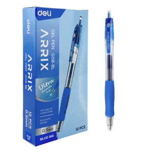 G08-BL_Bút gel văn phòng_0.5mm_Xanh E