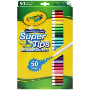 được, hiệu: CRAYOLA 50CT SUPERTIPS - VCYL161000 50-050