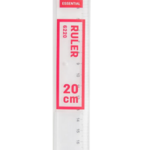 6220_Thước thẳng_20cm_Trong suốt E