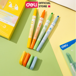 U373-BL_Bút nhớ dòng_2 đầu_Màu xanh E