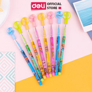 C090_Bút chì khúc hình quạt_2B_Màu lẫn E