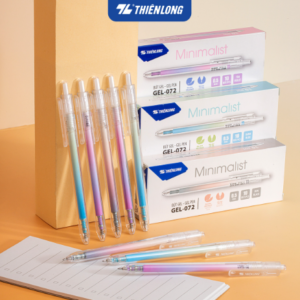 Bút gel GEL-072 tim hộp 10