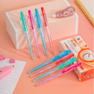 Bút bi TL-061 đỏ - Xanh - Đen hộp 20