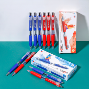 Bút TL-047 đen - xanh - đỏhộp 10