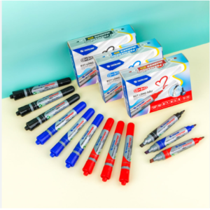 Bút lông dầu PM-09 xanh hộp 10