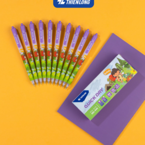 Bút gel GEL-040/KM tím H10+2