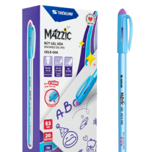 Bút gel xóa được GELE-008 tím hộp 20