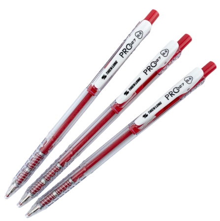 Bút bi TL-105 đỏ hộp 20
