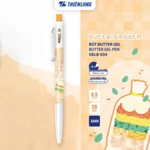 Bút GELB-034 xanh - Bánh Tráng Nướng hộp 20