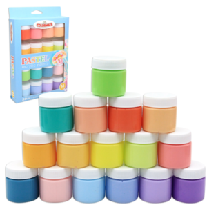 16 chai màu vẽ Pastel Acrylic 20ml