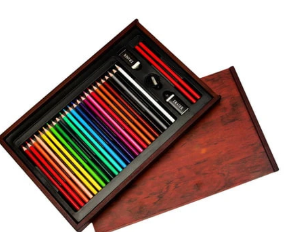 Bút màu hộp gỗ M 30