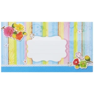 Bao thư nhiều màu 1052 - ms 9x16.2 cm (20 cái/lốc)