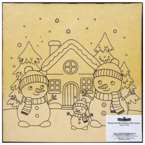 Khung Tranh Nhựa Canvas In Hình 12x12 inch