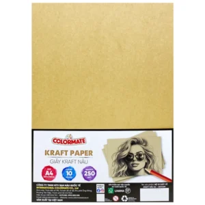 Giấy Kraft nâu A4 - 250gsm