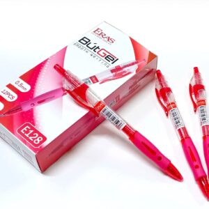 Bút gel 0.5mm E128 Đỏ