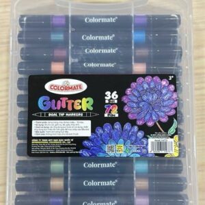 36 Bút lông 2 đầu Glitter Acrylic