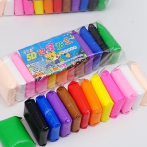 Đất nặn cho trẻ em, đã tạo màu, đóng gói bán lẻ loại 12 gói/túi, ký hiệu: 1312, không hiệu, NSX: Liaocheng Baoku Material Co., Ltd, mới 100%