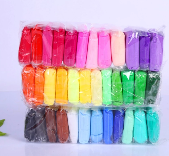 Đất nặn cho trẻ em, đã tạo màu, đóng gói bán lẻ loại 36 gói/túi, ký hiệu: 1336, không hiệu, NSX: Liaocheng Baoku Material Co., Ltd, mới 100%