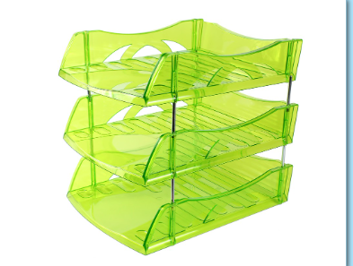 Kệ 3 tầng mika (trụ sắt)