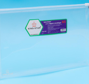 Túi zipper (PP) gáy 3cm - A5