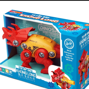 Tự lắp ráp khủng long - Khủng long ba sừng - DK81088