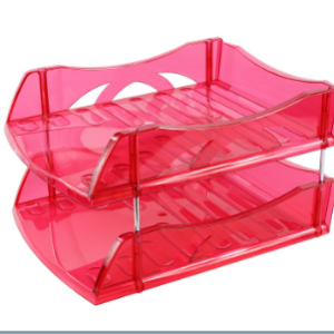 Kệ 2 tầng mika (trụ sắt)