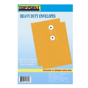 Bao thư cột dây keo thấm nước 17.8x25.4 cm (5 cái/lốc)