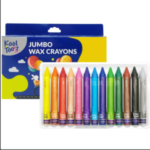 Bút sáp 12 màu Kores Kool Toolz (13 Cây/ Hộp)