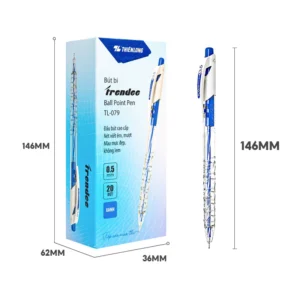 Bút bi TL-079 hộp 20 xanh